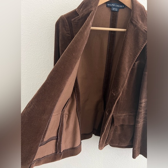 Ralph Lauren Brown Corduroy Jacket - Picture 7 of 9